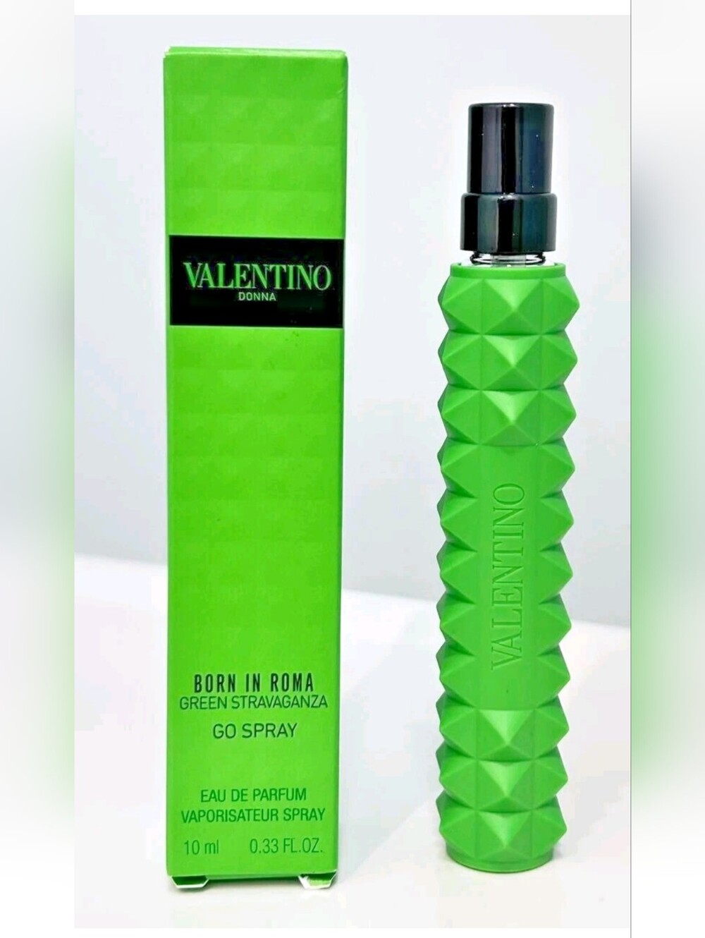 New Valentino Donna Born In Roma Green Stravaganza EDP Travel Size For Women